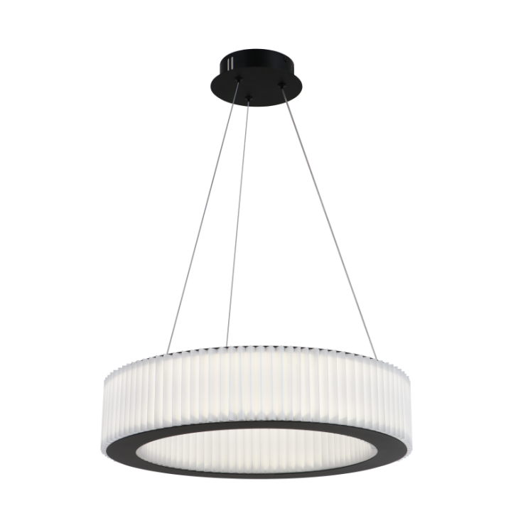 Как светодиодният полилей с кръгъл пръстен трансформира модерния дизайн на интериорното осветление