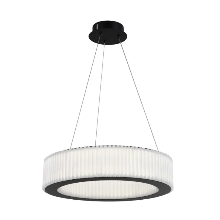 LED полилей с кръгъл пръстен